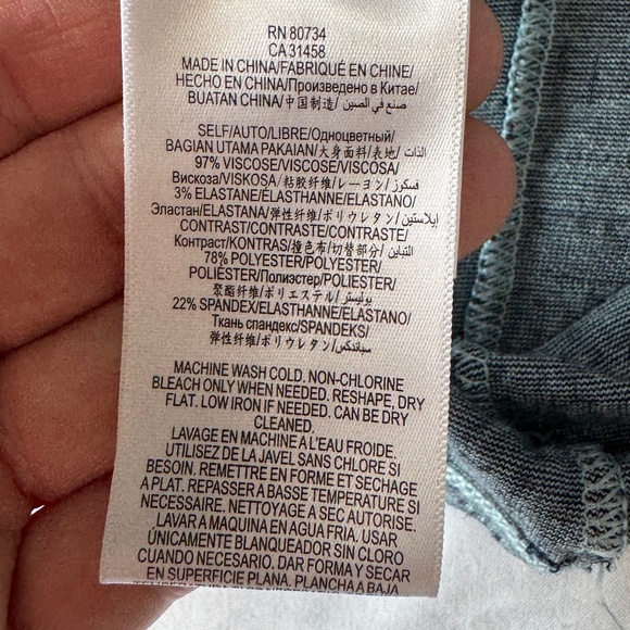 BCBGMaxazria Long Sleeve Aztec Fit & Flare Knit Dress Multicolor Small Midi‎ - Picture 8 of 16